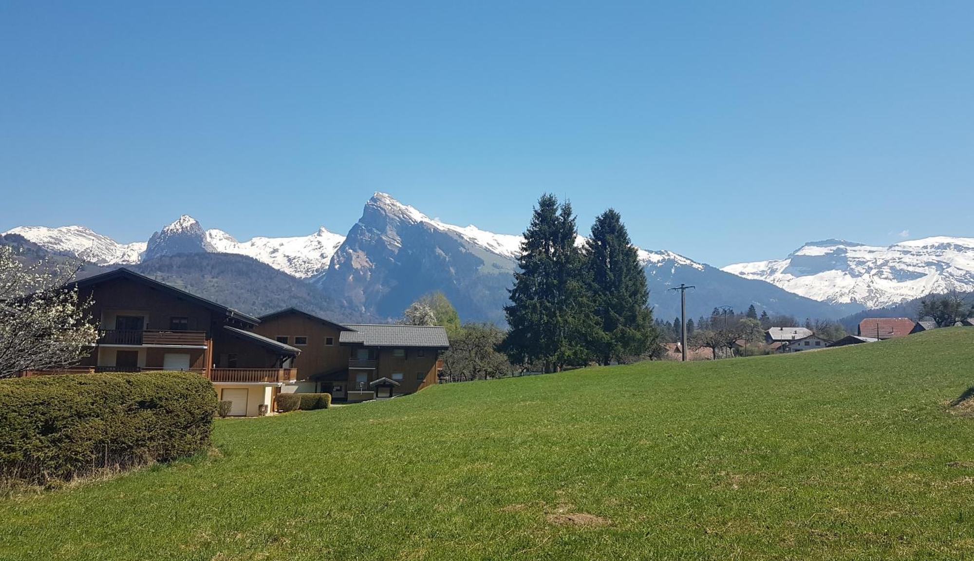Le Gypaete Apartamento Morillon Exterior foto